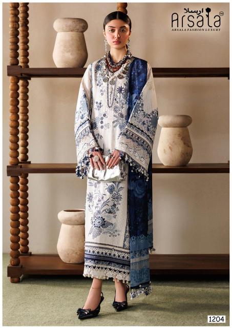 Arsala amira vol-12 dress material for suits in wholesale